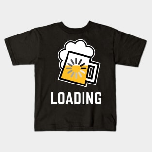 Beer Loading (Drinking In Progress / Negative / /) Kids T-Shirt